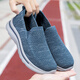 
Zuli Jianai Daddy's Older Shoes for Women Middle-aged and Elderly Walking Shoes for Spring and Autumn Wide Fat Foot Mesh Breathable Non-Slip Soft Sole Casual Shoes 9928 Light Gray Women's Style 38
