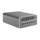 
Changwang Microcontrol 12th Generation 13th Generation Core Series I3-1215U/I5-1235U/I5-1240P/I3-1315U/I5-1335U/I7-1355U Mini Host with Fan i3-1215U (bare system including power supply) No memory/no solid state