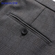 Romon suit men's double-breasted casual business retro men's suit jacket slim wedding groom's dress for men