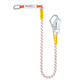 Xinbailong five-point anti-fall safety belt for high-altitude operations, buffer bag, 2-meter rope, double hooks BL-Z71