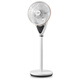 Yangtze electric fan air circulation fan table dual-use smart voice remote control home fan bedroom living room floor fan large air volume table fan seven-leaf light sound low noise eight-character shaking head fan white voice model aromatherapy + voice control + eight-character shaking head + table dual-use