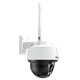
TP-LINK surveillance camera, home shop outdoor waterproof, full color night vision high-definition outdoor 360 degree panoramic wireless WiFi remote network rotary ball machine TL-IPC682-A [8 million power-off battery life version] Standard (32G memory card)