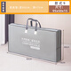 Fantasy large-capacity mattress storage bag student dormitory nap mat quilt foldable moving packing bag gray small size 95*50*15cm