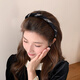 Chimera (CHIMERA) light luxury high-ceiling headband, temperament, face-showing small headband, face-washing hair accessory, going out hair pressing headband, girl's birthday gift