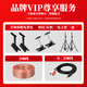 Xianke conference room audio equipment full set combination home theater KTV music school training special system Bluetooth amplifier microphone all-in-one wall-mounted stage speaker K5V [two 8-inch audio set] Two microphones and two goose necks (50-120 square meters)