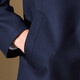 Antonio [90% Pired Wool + 10% Mulberry Silk] Printemps et veste à revers d'automne