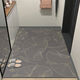 Beiyan entrance floor mat, entrance door mat, door mat, cuttable entrance floor mat, entrance door, water-absorbent non-slip carpet, flower blooming wealth - gray 120cm*180cm