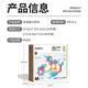 Mideer Magnético Juguete Geométrico Partículas grandes tridimensionales Bloques de construcción magnéticos ensamblados y variables-46pcs Decoración del hogar del hogar