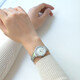 
ARMANIA AMA watch women's nickname star series steel belt quartz fashion diamond-set women's wrist simple retro square watch AR11148