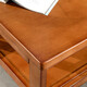 Mogao Space New Chinese Solid Wood Sofa Side Cabinet Light Luxury Small Coffee Table Simple Corner Living Room Table