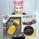 Télécommande Qinmanhai Boy Contrôle tout-terrain de jouet chargée à quatre roues motrices Allliage d'alliage automobile Télécommande à haute vitesse pour enfants avec avion à induction 585-15 Télécommande à quatre voies