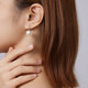 Queen of Pearls 10-11mm freshwater pearl earrings simple and versatile pearl earrings birthday gift for women