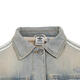 adidas adidas [大天天] Clover Frauen -Denim -Shirt JKT Jacke JX9209 XL
