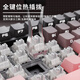 ZH870 Black Blackberry Mecánico Teclado Wireless Wireless Bluetooth Bequeoth Customized Boys 'Office E-Sports Game Mahjong Sound Silent Sound Stone Soned Zh870 Blackberry Sakura Sound (primera opción para niñas Código de oficina de presión de luz)