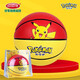 Pikachu Pokémon Kinder Baby Baby Racket Nr. 2 Fußball 5 Basketball Elastizität Spielzeugball 3887a (15 cm) Einfaches Outfit hell Farbe Pikachu Shooting