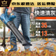 XMSJ充电锂电鼓风机吹风机吹灰机工业大功率吹尘落叶吹雪机电动农具 D DY风暴蓝3888TV两电一充-重载款