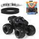 Monster Jam Spinemaster Monster Big Bike Alloy Offroad Truck Model Spielzeug Kinder S11 Bounty Hunter Box Mikroverlust