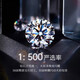 China Gold Möbius Diamond Ring Jurchen Diamond Proposal Diamond Ring Wedding Anniversary Gift for Wife and Girlfriend Birthday Möbius Diamond Ring-12 Real Diamonds Jingsuda