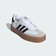 阿迪达斯 （adidas）【劲浪体育】三叶草女子SAMBA经典运动鞋小白鞋「T头鞋」JI1349 JI1349 35.5 (215mm)