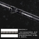 
DAIWA new product BASS X Y Luya rod carbon universal micro-object luya long throw fishing rod raised mouth fish horse mouth fishing rod 2.03m /682LB.Y gun handle 2 sections