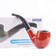 Men's tobacco bag pot dry tobacco pipe metal tobacco pot portable filter pipe old dry tobacco pipe cleanable hj702b small pipe without accessories