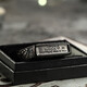 ZIPPO【情人节限定】之宝打火机套装正版黑冰双面唐草精雕礼物送礼男 侧雕唐草商标（单机）(DY9902ZB) 均码