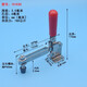 
Zhonghunjiang made vertical clamp fast fixture 101D12130 12265 compressor welding tool clamp compression clamp 101EL iron galvanized clamping force 360 ​​kilograms Jin[Jin equals 0.5 kilograms]