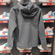 
Li Ning windbreaker men's 2023 autumn new men's fashionable and comfortable windproof sports and casual hooded jacket AFDT753 AFDT753-2 gray-green XL
