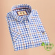 
MASTER POLO American Paul official brand pure cotton free plaid short-sleeved shirt men's summer men's business casual shirt D2629 41/180/XL