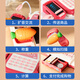 
Kang Baique Playing House Girls Cash Register Simulated Shopping Supermarket Cashier Shopping Cart Set 3-6th Birthday Gift