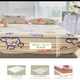 A-Fontane (A-Fontane) Class A pure cotton quilted fitted sheet single-piece mattress protector soft cushion mattress household thickened cotton non-slip fitted sheet cover 3 Peach Rabbit Xinjiang long-staple cotton fabric safe to sleep naked three-piece fitted sheet set 180x200cm + two pillowcases