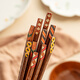 Onlycook high-end retro ironwood chopsticks boxed gift chopsticks non-slip Japanese-style pointed chopsticks one chopstick per person