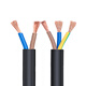 CLCEY ALIMENTO ANTI-FRABAJE Cable suave Cable de 6 cuadros alambre de alambre 2 núcleo 3 núcleo 15254 a prueba cuadrada de trifas al aire libre RVV3 núcleo 10 cuadrado 100m 100m