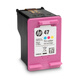 HP Lingfeng original HP HP47 ink cartridge black 4978 4826 4877 printer 4926 4800 color ink cartridge Asia Pacific Senbo-Greenwang (100 pages) A470g single bag (10