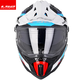 LS2 Carbon Faser Offroad-Zughelm-Motorradhelm Männer und Frauen Motorrad Vier Jahreszeiten Anti-Fog Dual Lens MX701 Kohlefaser 6K-Lan Open Mund 3xl (61-62)