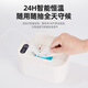 Xiaomi Guoba USB plug-in wet wipes heater for baby outing portable constant temperature baby moisturizing and heating wet wipes warmer off-white three-speed temperature adjustment