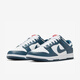 
NIKE Nike Dunk Low Retro White Navy Anti-slip and wear-resistant Men's Low-top Lightweight Casual Shoes DD1391-400 38.5