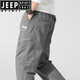 Jeep Spirit Summer Works для мужчин Новый стиль многосайтный горный спорт Спорт Страстные Длинные Длинные штаны для мужчин 9902 Темно-серый M [100-120JIN [JIN равняется 0,5 кг]]]