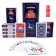 
Raft core Baohuang’s special poker, King of Beijing card, Landlord double button home card chess and card room convenience store card wholesale 10 pairs of packages 9:2075 red pepper back mid-range