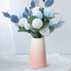 Extreme Space Ceramic Vase Flower Arranger Living Room Crafts Desktop Decoration Simple Home Coffee Table Decoration White Pink Vase
