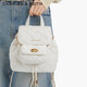 CHARLES&KEITH Classic Diamond Large Capacity Backpack Backpack Student School Bag Women's Bag New Year Gift CK2-60151400