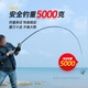 Guangwei (GW) Guangwei (GW) Guangwei Speed ​​Dragon Throwing Second Generation Sea Fishing Rod Super Hard Adjustable Fishing Rod Throwing Fishing Rod Sea Rod 2.1m