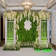 Internet celebrity female anchor warm, romantic and simple live broadcast background cloth anchor live broadcast room background 3D three-dimensional video photography ZP-15775 2.5 meters wide + 3 meters high (with hook)
