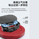 Rujielinwu intelligent sweeping robot sweeping and mopping integrated fully automatic vacuum cleaner household mopping integrated automatic charging small appliance gift [white] remote remote control hurricane suction path planning cleaning