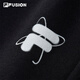 Fila Fusion Fila Fashion Brand Knited Pants 2025 Summer New Fashion New Fashion Flowing Pantalones casuales [Hombres] Negro - Bk L