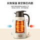Tafuco Thermal Isolation Kettle 304 Ménage en acier inoxydable grande capacité Kettle Office Thermos Student Dormitory Thermos [304 en acier inoxydable] T1355-Ivoire blanc - 1,5 L