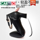 卡帝乐鳄鱼（CARTELO）真皮软底一字扣带高跟旗袍鞋模特专用T台走秀跳舞皮鞋单鞋女鞋 米白色跟高6厘米 37 标准码