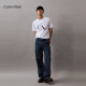 Calvin Kleinjeans Summer Men's Casual Commulater Classic Letter Print Ck Ck Pure Cotton Fortempling 40KC829