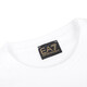 
Armani (ARMANI) luxury men's short-sleeved T-shirt round neck fashion letters EA7 short-sleeved versatile holiday gift 11152 white L