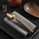Tao Fuqi Tea Spoon Kung Fu Tea Ceremony Tea Set Accessories Household Guests Single Tea Can Scooping Tea Spoon Small Tea Shovel Tea Spoon Ebony Buddha Hand Tea Spoon